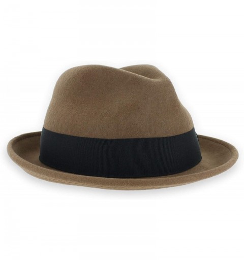 Fedoras Belfry Trilby Vintage Fedora Available - Pecan - C3184SOH6SQ $48.72