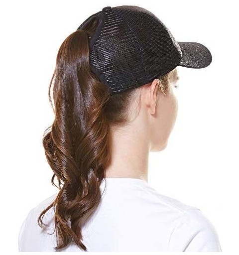Baseball Caps Ponytail Baseball Cap for Women- Baseball Cap High Ponytail Hat for Women- Adjustable - CE196H8U7L7 $10.12