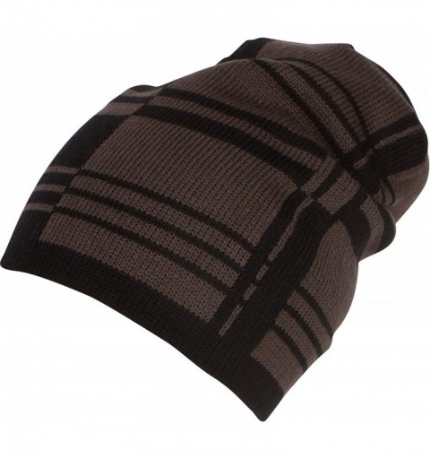 Skullies & Beanies Remi Slouchy Beanie Knit Hat Warm Simple and Classic - 1766-black - CT186UHUNKE $23.63