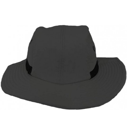 Sun Hats Dark Gray Outdoor Sun Flap Hat - CS11KT8C86J $12.42