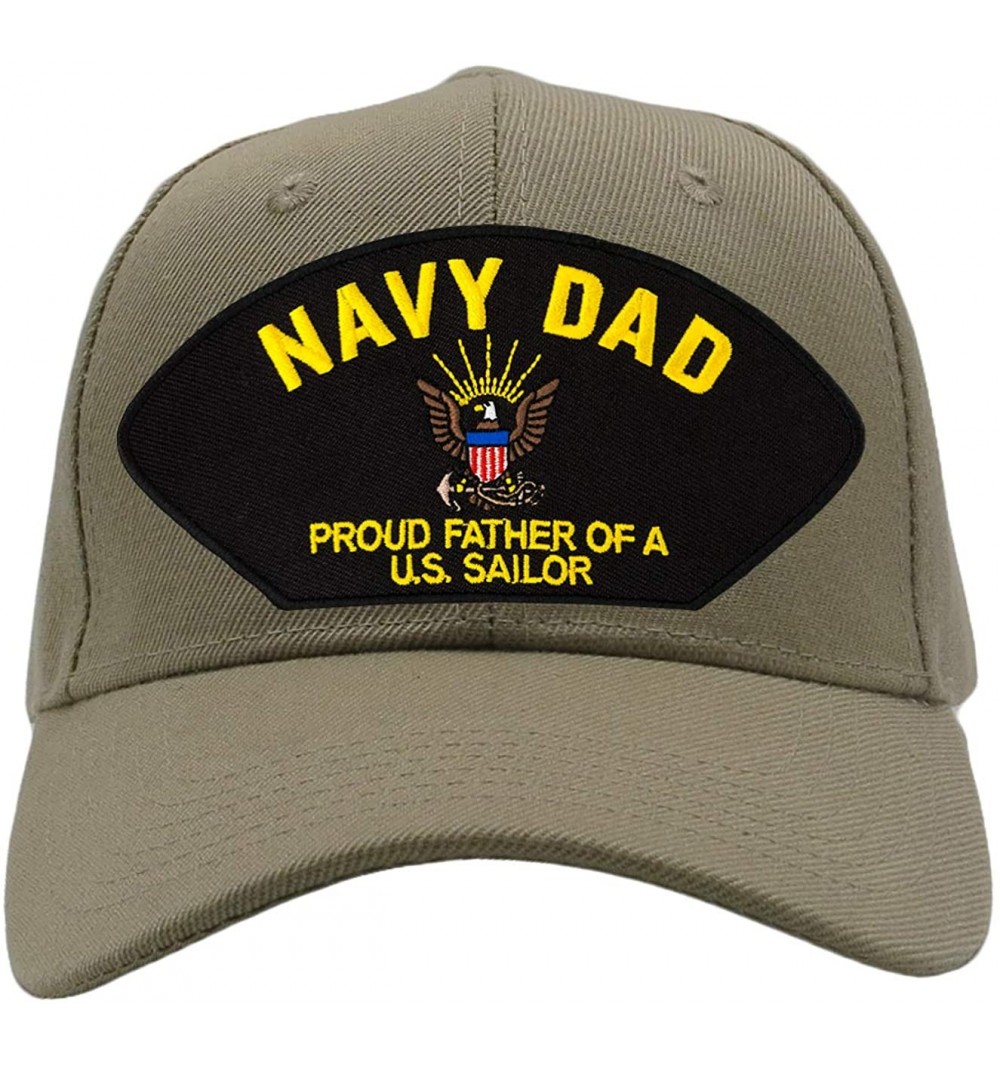 Baseball Caps Navy Dad - Proud Father of a US Sailor Hat/Ballcap Adjustable One Size Fits Most - CH18KR3QISX $20.24