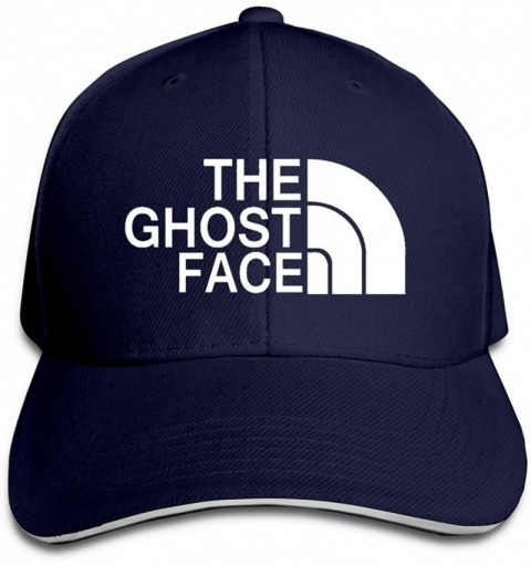 Baseball Caps The Ghost Face Killah Wu Tang Clan Unisex Adjustable Sandwich Cap - Navy - C018XHR0MRO $24.60
