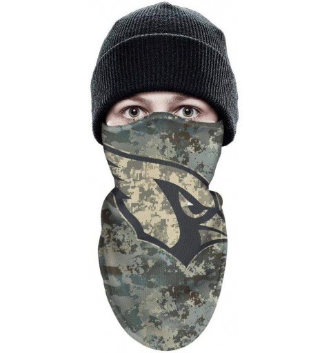 Balaclavas Half Balaclava Fleece Winter Warm Camouflage Camo Winter Face Mask for Mens Womens - White-2 - C418NX0QXRW $13.34
