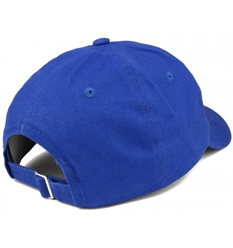 Baseball Caps Feminist Embroidered Brushed Cotton Adjustable Cap - Royal - C912NH7I6GU $13.56