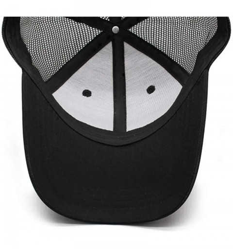 Baseball Caps Mens Popular Sport Hat Baseball Cap Trucker Hat - Black-6 - CH196044HMC $17.01