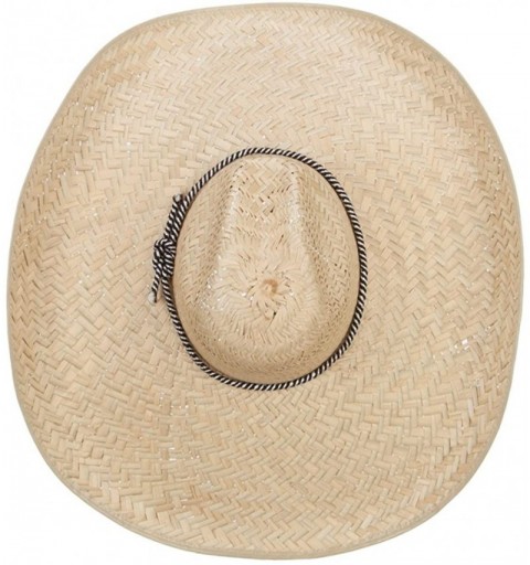 Sun Hats 7 Inch Brim Light Straw Hat - Natural - CR12FV931X9 $38.77