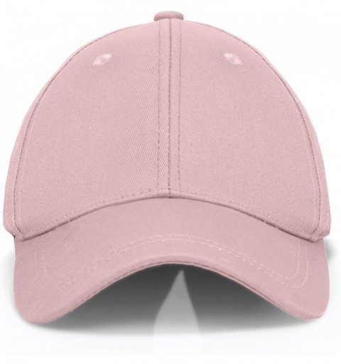 Baseball Caps Ponytail Trucker Hats & Baseball Caps for Women- Adjustable- Sports- Fitness - Baseball Pink - CM18QIOI3DX $9.90