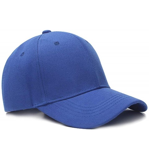 Skullies & Beanies Unisex Summer Beach Baseball Caps Sun Hat Sunhats Outdoor Sport Travel Holiday - Blue - CB18UC8M9U6 $6.75