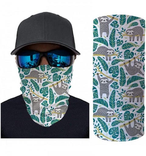 Balaclavas Seamless Bandana for Sun Dust Wind Protection for Riding Motorcycle Cycling Fishing Hunting - Sloth - C7197WLNRKD ...