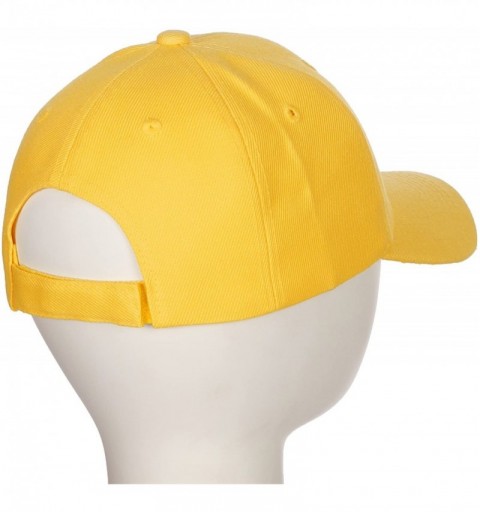 Baseball Caps Classic Baseball Hat Custom A to Z Initial Team Letter- Yellow Cap White Black - Letter S - C518IDTG93W $14.00
