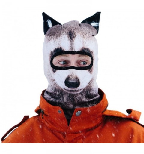 Balaclavas Balaclava Ski Mask- Raccoon - Raccoon - CR12O4KS12O $12.38