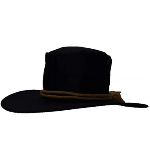 Cowboy Hats Brand Old School Formal Party Chivalric Model 1858 Dress Hat - Buff Cord Band - CK18LEKHNW7 $32.35