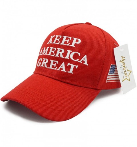 Baseball Caps Official Donald Trump Hat Keep America Great MAGA Cap 2020 American Flag Pin USA Red - CK18ZSZKAE3 $13.25