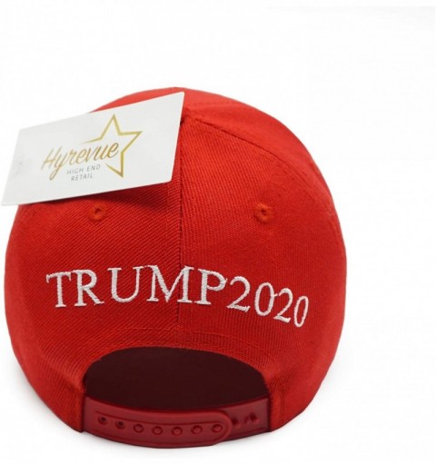 Baseball Caps Official Donald Trump Hat Keep America Great MAGA Cap 2020 American Flag Pin USA Red - CK18ZSZKAE3 $13.25