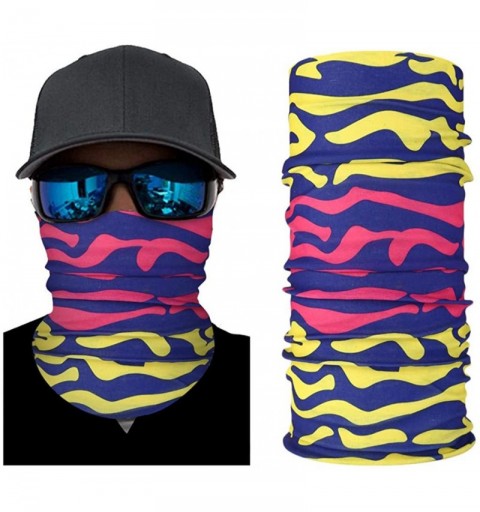 Balaclavas Sun UV Protection Neck Gaiter Mask Hiking Cycling Face Cover Scarf Dust Wind Bandana Balaclava Headwear - H - CI19...