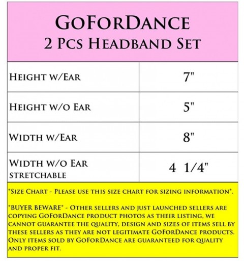 Headbands Miki Mini Sequin Bow and Glittering Ears Headband 2 Pieces Assorted Color Set (GdS-SVP) - C712NA8NCQV $9.34
