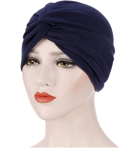 Skullies & Beanies 3Pack Womens Chemo Hat Beanie Turban Headwear for Cancer Patients - Style 2 - C318L2805MA $19.09
