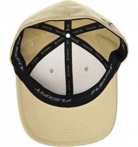 Baseball Caps Men's One & Only Corp Flexfit Perma Curve Bill Baseball Hat - Khaki - CL187MTOG60 $26.90