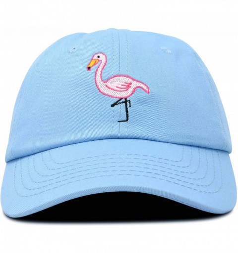 Baseball Caps Flamingo Hat Women's Baseball Cap - Light Blue - CO18M63Z30Z $12.67