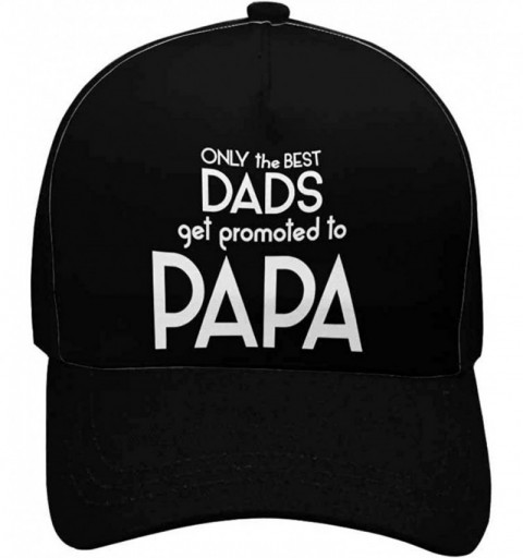 Baseball Caps Best Dad Ever Adjustable Men Baseball Caps Classic Dad Hats for Papa Father- Black - Design 9 - CN18QXYGHEX $28.98