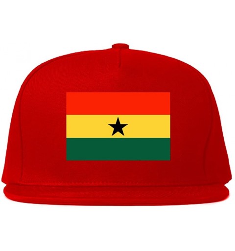 Baseball Caps Ghana Flag Country Printed Snapback Hat Cap - C812ILPAKUB $19.06