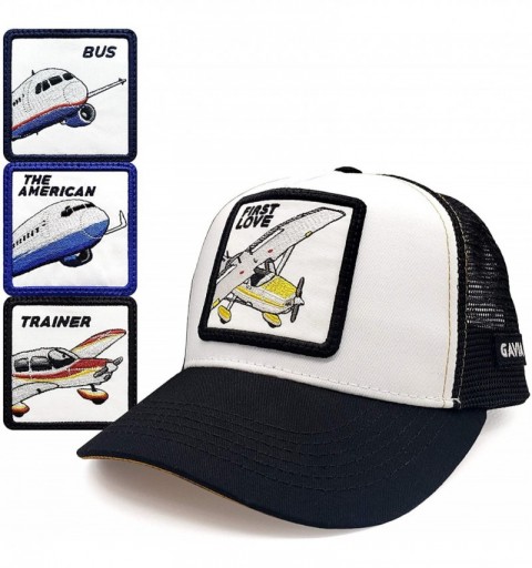 Baseball Caps Embroidered Airplane Patch Aviation Hat - Gift Ready Package - Aviation Gift - First Love - CT18ZQ7QZW8 $23.95