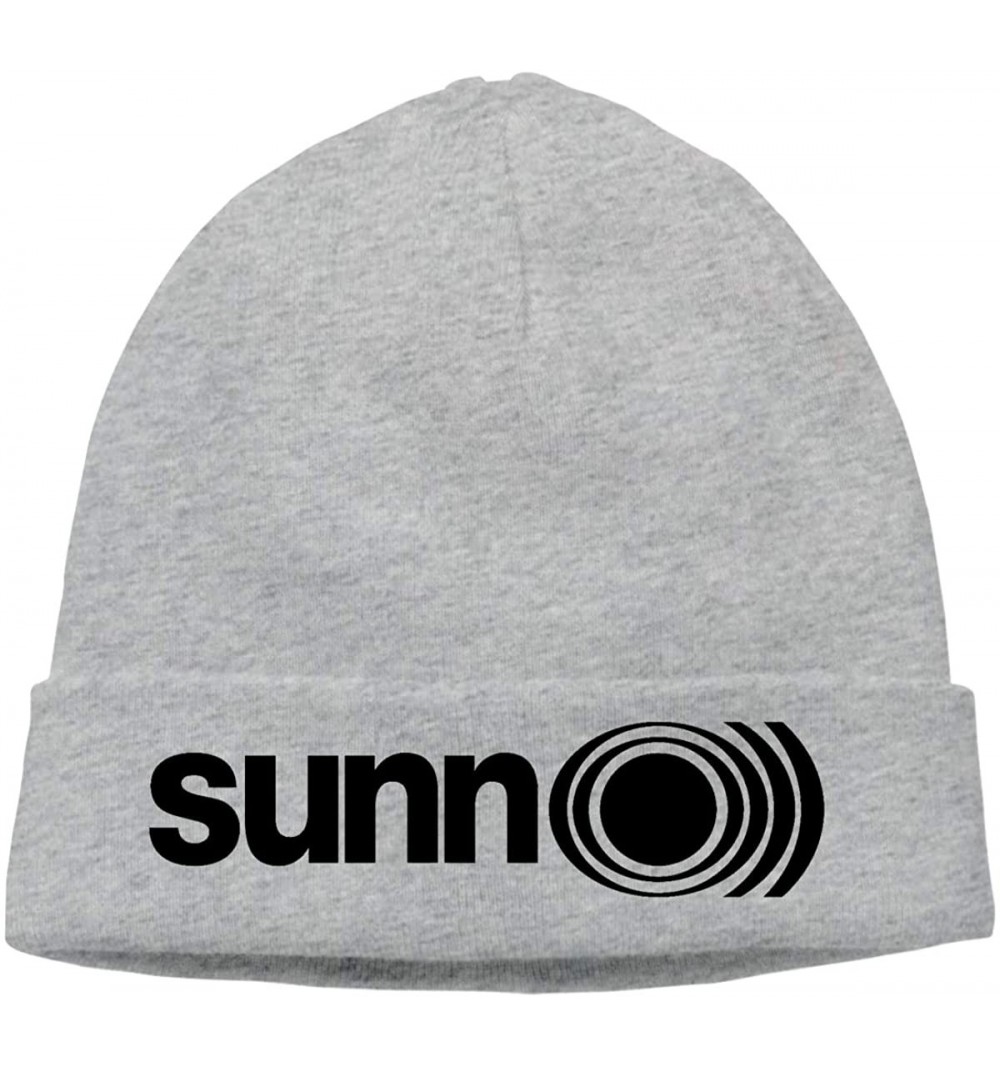 Hodenr Mens & Womens Alliance Wow Logo Skull Beanie Hats Winter Knitted Caps Soft Warm Ski Hat