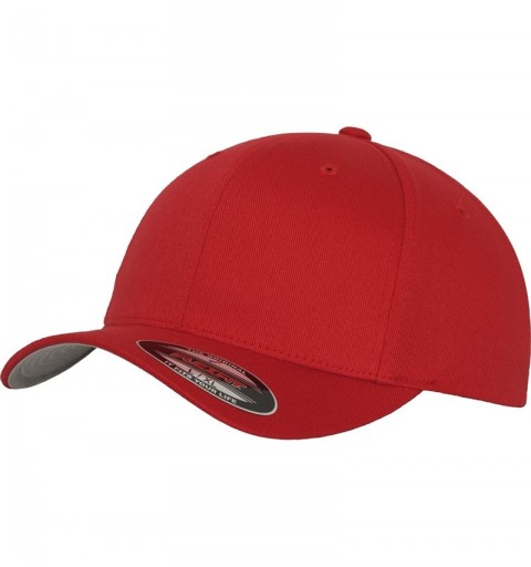 Newsboy Caps Men's Wooly Combed - Red - C011J07T9UX $15.86