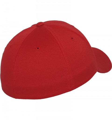 Newsboy Caps Men's Wooly Combed - Red - C011J07T9UX $15.86