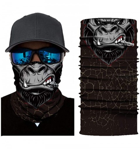 Balaclavas [2-Pack] Wind-Resistant Balaclava Ski Mask Face Mask Motorcycle Tactical Balaclava Hood - Gorilla2 - C2199N6ZWA7 $...