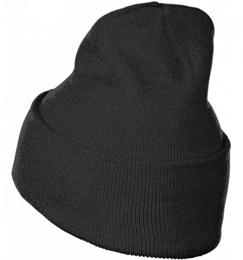 Skullies & Beanies US Navy Engineman's Mens Beanie Cap Skull Cap Winter Warm Knitting Hats. - Black - CO19203LT2W $18.97