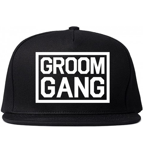 Baseball Caps Groom Gang Bachelor Party Snapback Hat Cap - CP182OSD4R2 $18.82