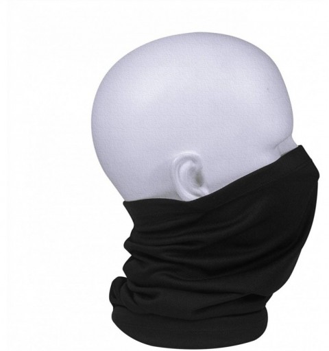 Balaclavas Summer Face Scarf Neck Gaiter Windproof Anti-dust Mask - Black - CT18S6N6TCY $10.16