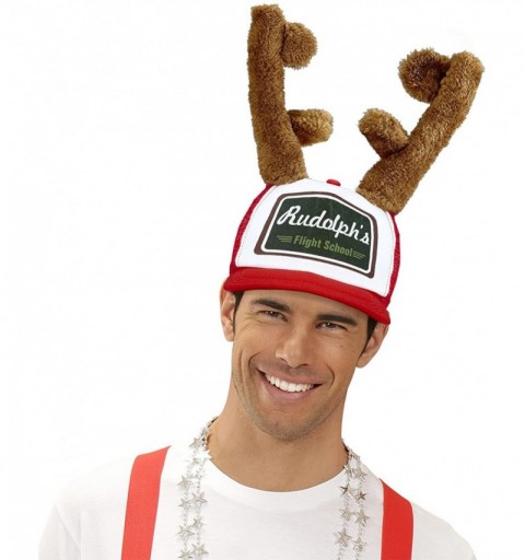 Headbands Unisex Christmas Accessories Costume Headband Elf Santa All Mix & Match - Reindeer Cap - CO188K45TIK $16.04