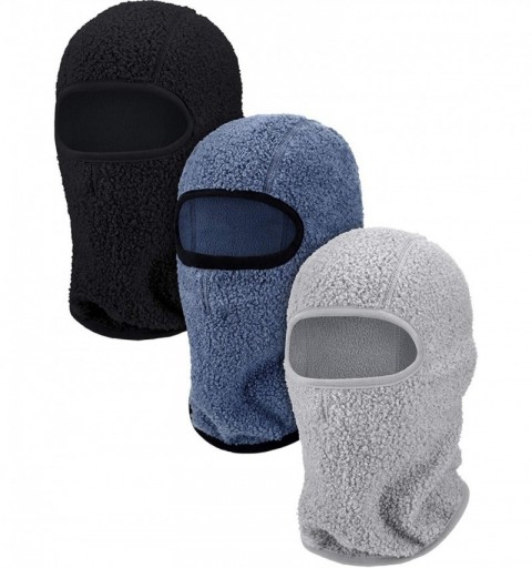 Balaclavas 3 Pieces Winter Ski Face Masks Balaclava Snow Mask Windproof Warm Full Face Cover Masks for Men and Women - CS192A...