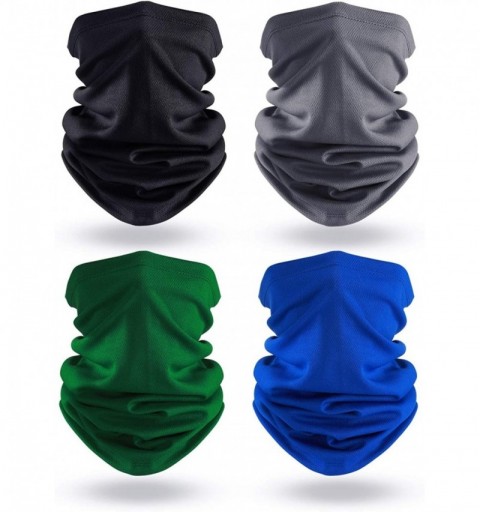 Balaclavas Summer UV Protection Face Covers Neck Gaiter Breathable Summer Bandana - Black- Dark Grey- Royal Blue- Dark Green ...