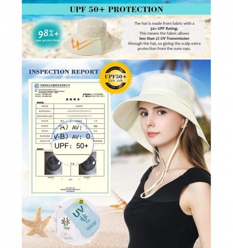 Sun Hats Womens Packable SPF 50 Ponytail Sun Hat Summer Mask Hiking Gardening Beach Fishing 57-59cm - 1005beige - CQ18EOMQDO9...