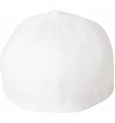 Baseball Caps Custom Embroidered Firefighter Hats. 6477- 6277 Flexfit Baseball caps - White - CY18CRL29M0 $28.42