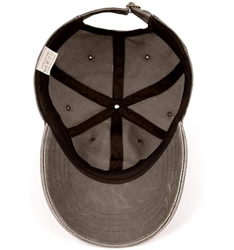 Baseball Caps Mens Womens Baseball Cap Printed Cowboy Hat Outdoor Caps Denim - Brown-21 - CX18AW8LUWG $21.44