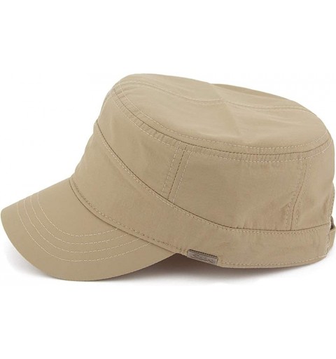 Baseball Caps Men Women Outdoor Sport Quick Dry Cadet Army Cap Adjustable Waterproof Military Hat Flat Top Baseball Sun Cap -...