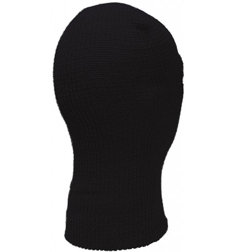 Skullies & Beanies One-Hole Ski Mask - 12 Pack - Black - CC11Q2T8WWD $36.09