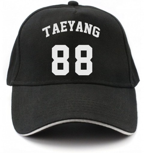 Skullies & Beanies Kpop Bigbang Member Name and Birth Year Number Baseball Cap Fanshion Snapback with lomo Card - Taeyang - C...