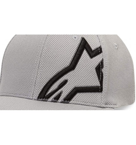 Baseball Caps Men's Corp Shift Mock Mesh Hat - Silver/Black - CH18OI487WH $33.70