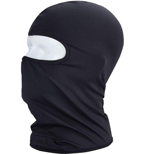 Balaclavas Balaclava Sun/uv face mask UPF 50+ ski mask Neck Gaiter face Scarf Outdoor Sports 3pack - Black+navy+grey - C618E0...