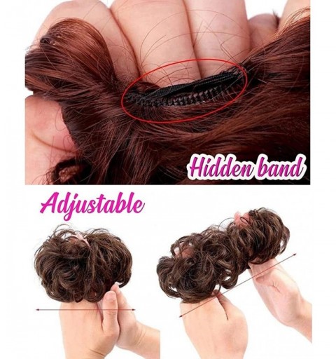 Cold Weather Headbands Extensions Scrunchies Pieces Ponytail LIM - C718ZLA94LD $7.49