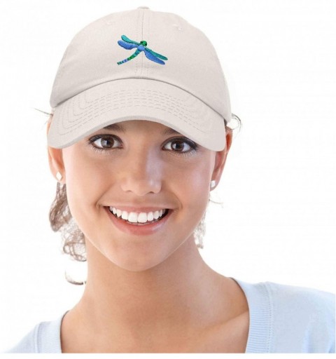 Baseball Caps Dragonfly Womens Baseball Cap Fashion Hat - Beige - CN18KGNLODZ $13.37