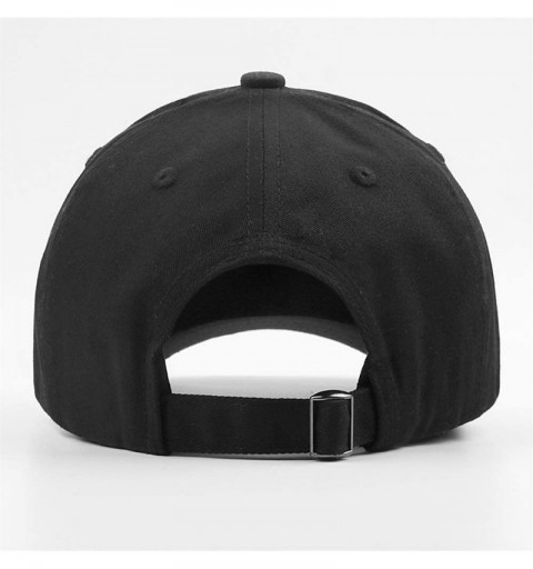 Baseball Caps Unisex Dad Cap Trucker Hat Casual Breathable Baseball Snapback - Black1 - CS18AIERN3X $20.16