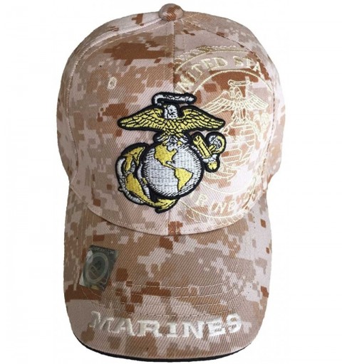 Baseball Caps The U.S. Marines Corps Official Licensed Emblem Cap - Marine 8 - C512IID42FL $19.70