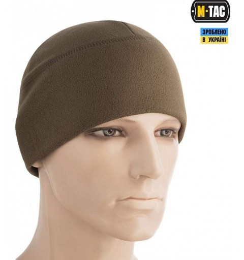 Skullies & Beanies Skull Cap Fleece 330 Winter Hat Mens Military Watch Tactical Beanie - Dark Olive - C218L54EQ39 $8.81