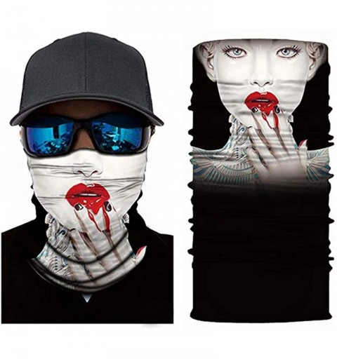 Balaclavas Mr Plz Face Mask- Rave Bandana- Neck Gaiter- Scarf- Summer Balaclava For Dust Wind UV Protection - Lyc - CX197ADQQ...